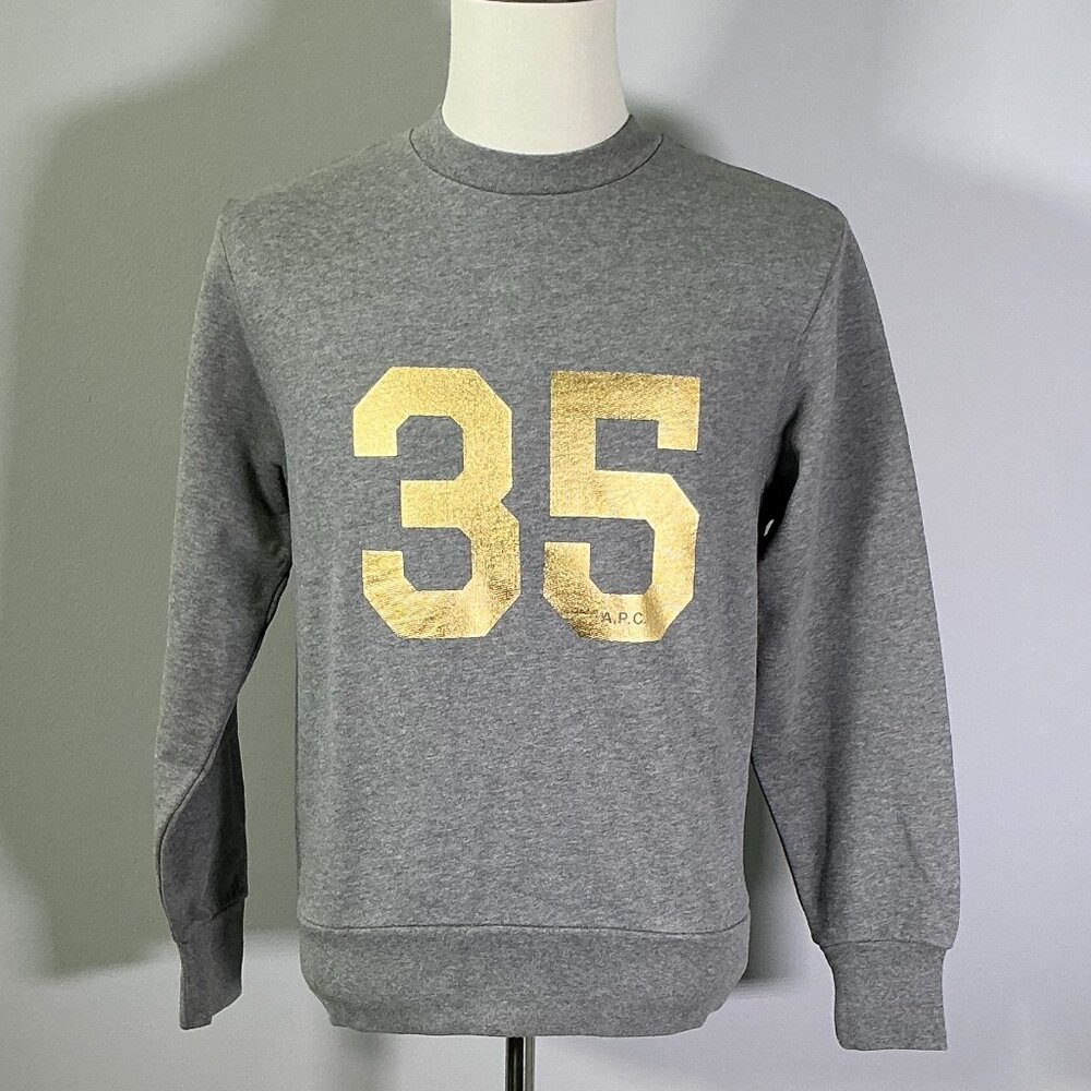 A.P.C. Carolina Men's Size XS Grey Sweater NWT